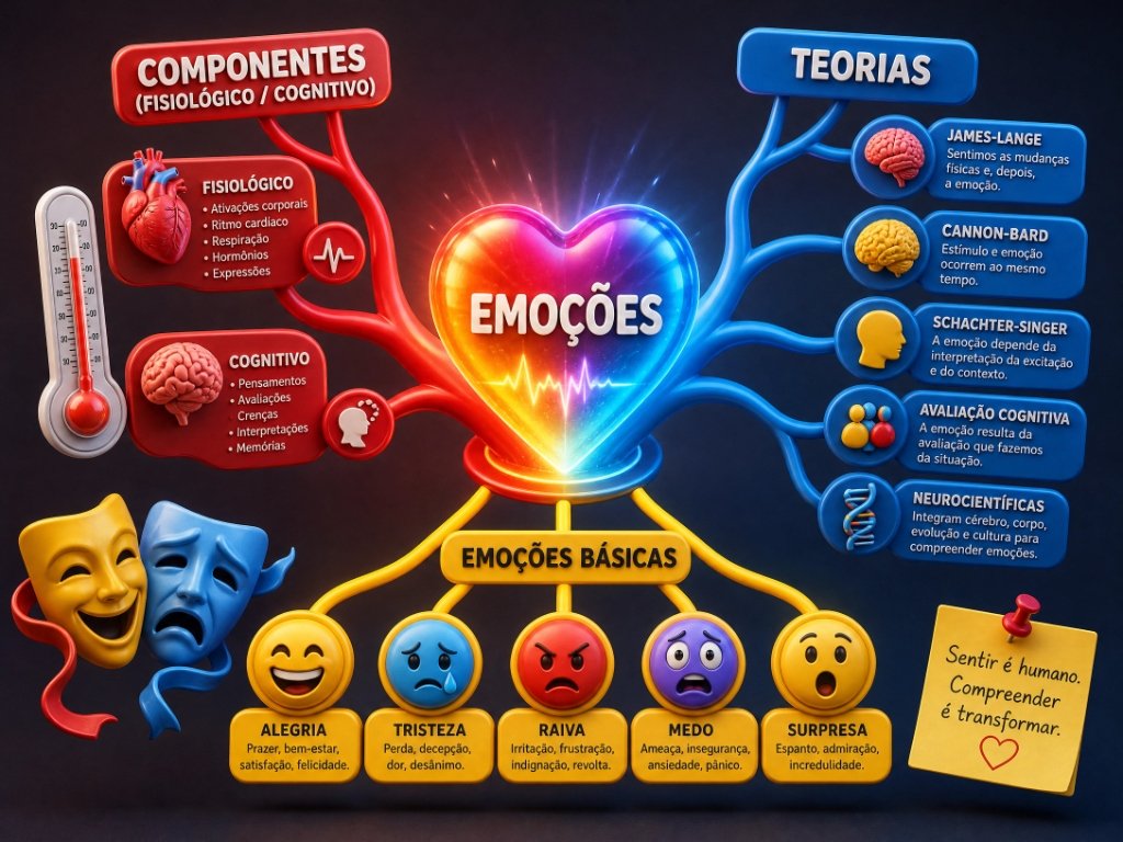 Mapa Mental Emoções
