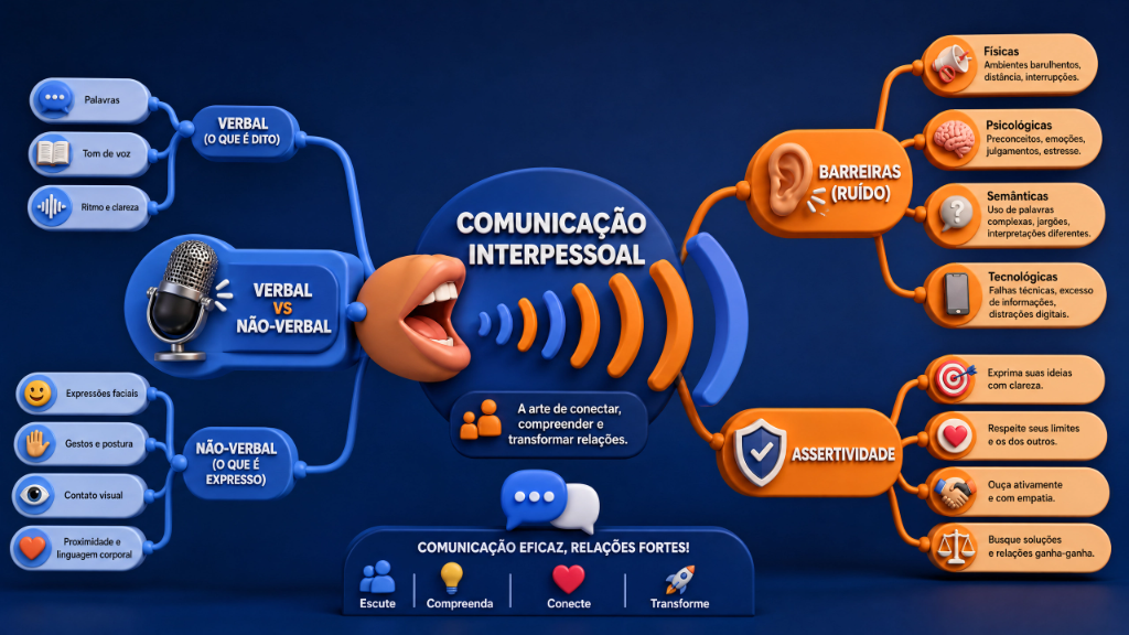 Mapa Mental Comunicação Interpessoal